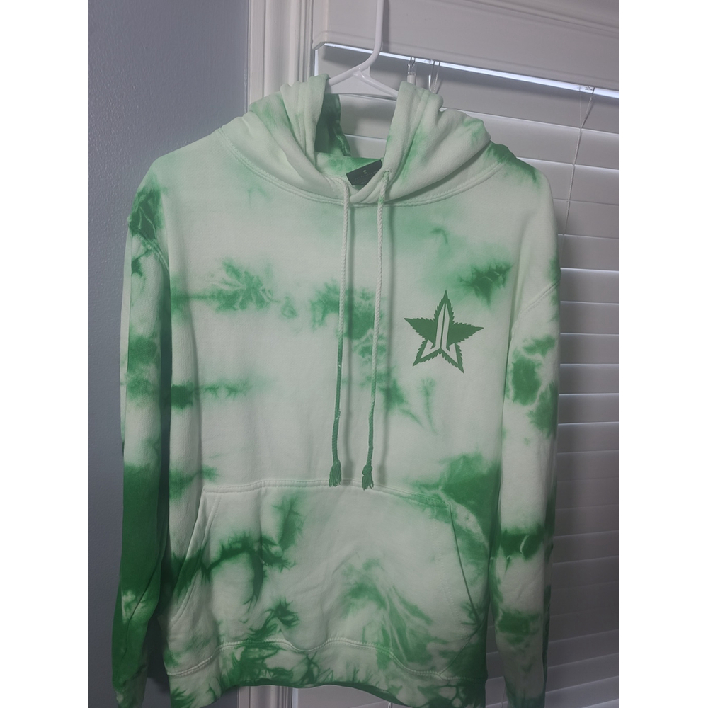 Jefree star green hoodie small